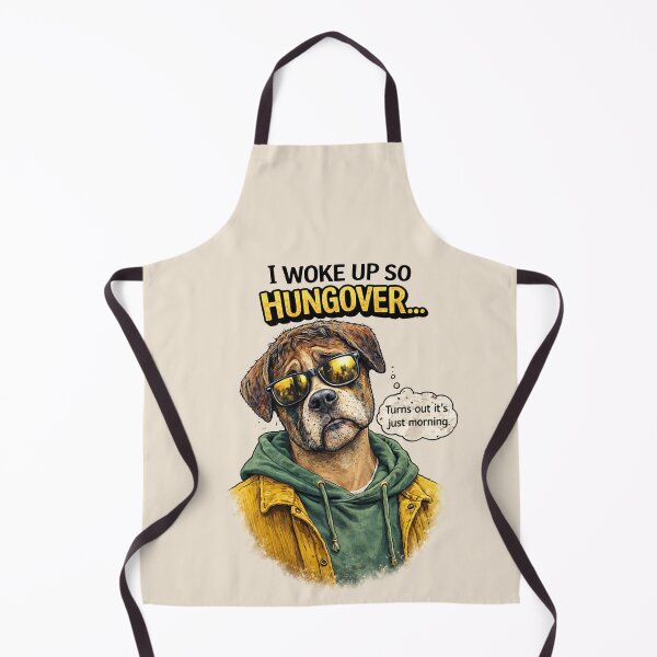 Item preview, Bulldog lover art. I woke up so hungover... designed and sold by Natart1004.