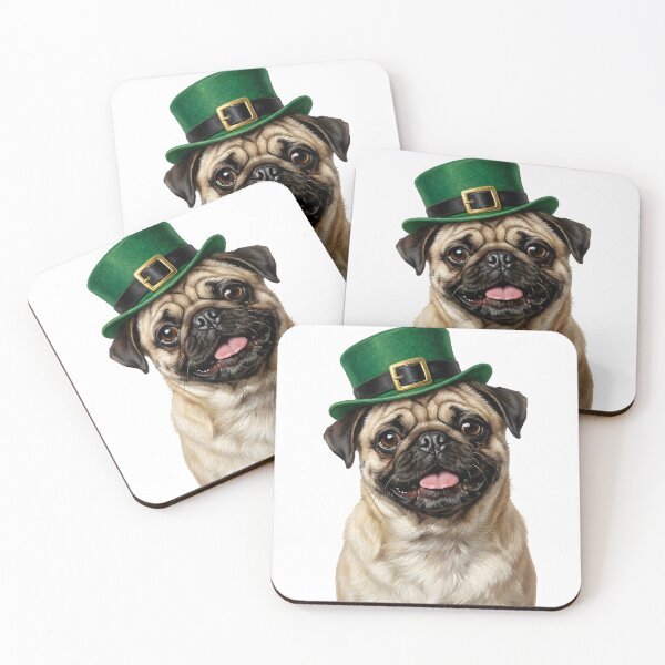 Item preview, St. Patrick's Pug designed and sold by KC's.