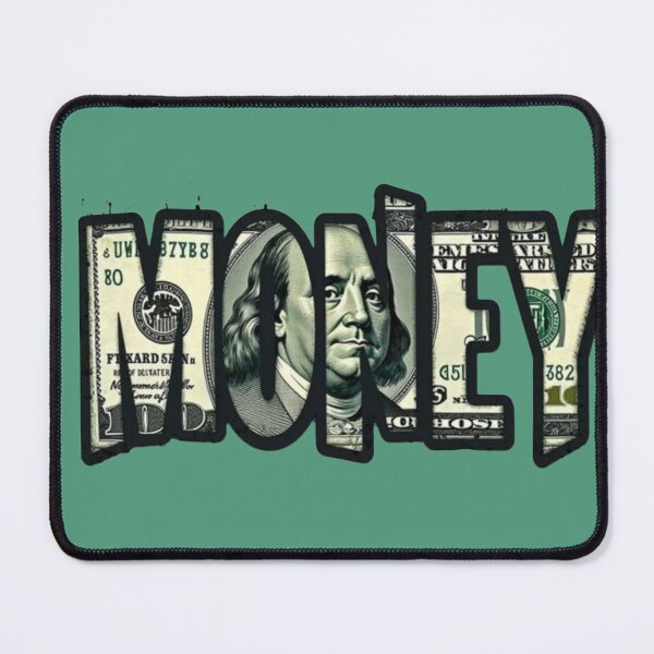 Item preview, Money Benjamin Franklin Typography | 100 Dollar Bill Streetwear designed and sold by GunnuDesigns.