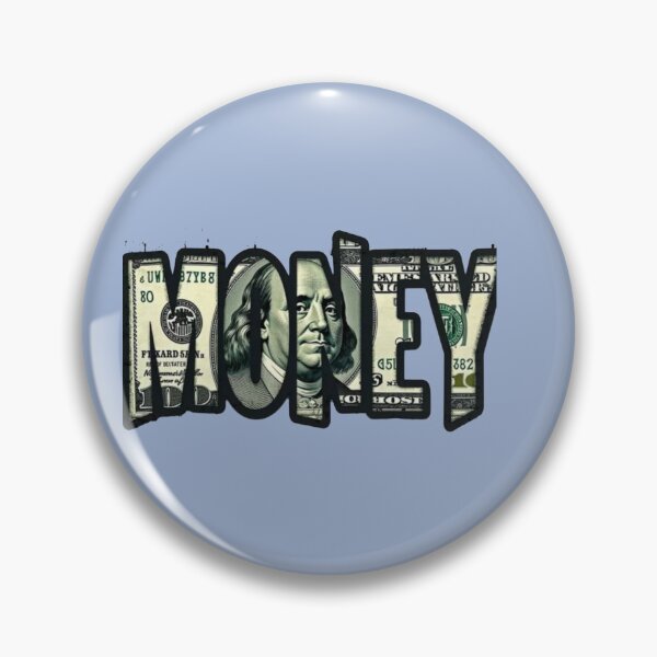 Item preview, Money Benjamin Franklin Typography | 100 Dollar Bill Streetwear designed and sold by GunnuDesigns.