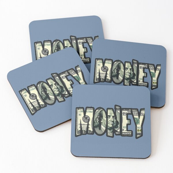 Item preview, Money Benjamin Franklin Typography | 100 Dollar Bill Streetwear designed and sold by GunnuDesigns.
