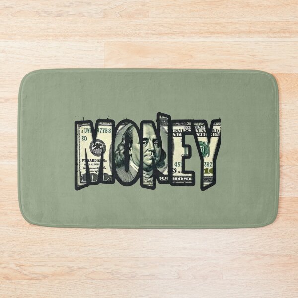 Item preview, Money Benjamin Franklin Typography | 100 Dollar Bill Streetwear designed and sold by GunnuDesigns.