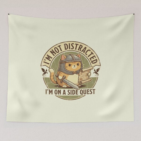 Item preview, Side Quest Knight Cat RPG designed and sold by AdyKurniawan.