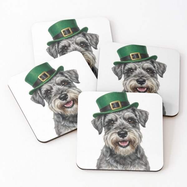 Item preview, St. Patrick's Schnauzer designed and sold by KC's.