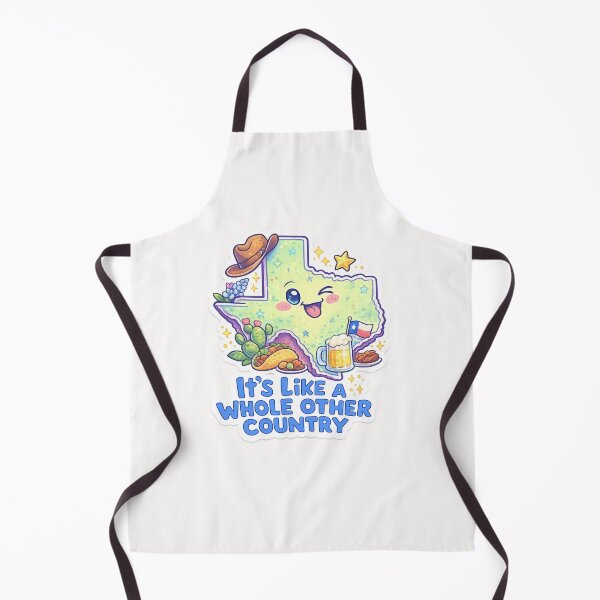Item preview, It’s Like a Whole Other Country Texas Cute Kawaii State designed and sold by Places On Earth.