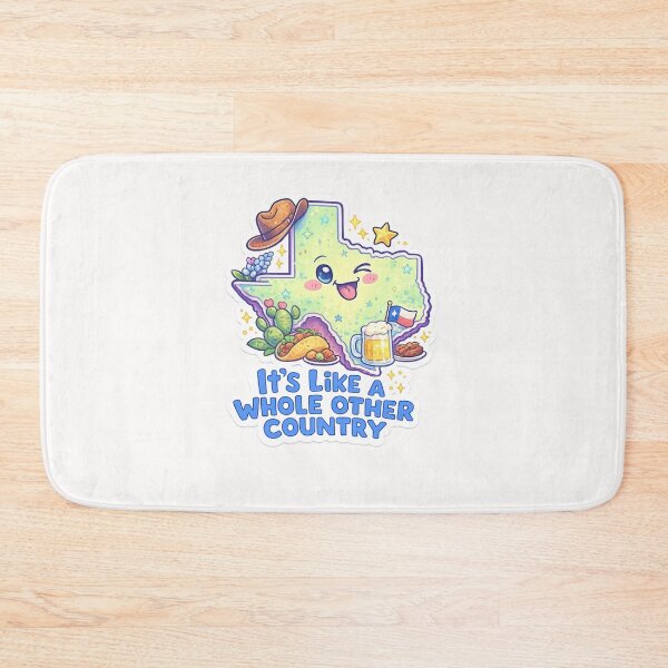 Item preview, It’s Like a Whole Other Country Texas Cute Kawaii State designed and sold by Places On Earth.