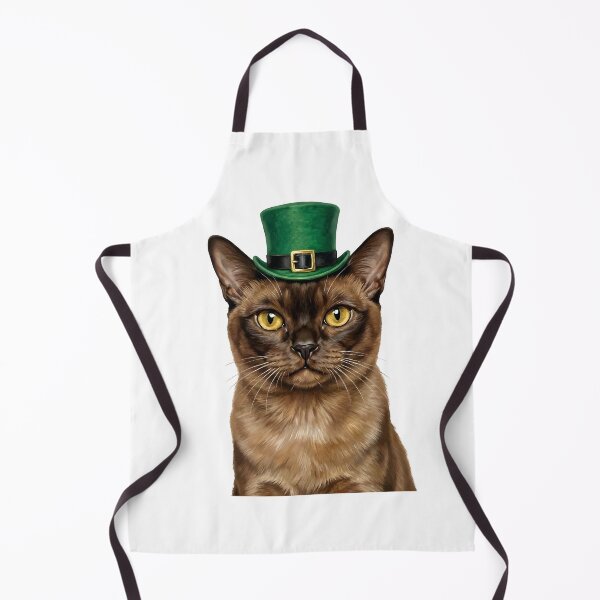 Item preview, St. Patrick's Burmese Cat designed and sold by KC's.