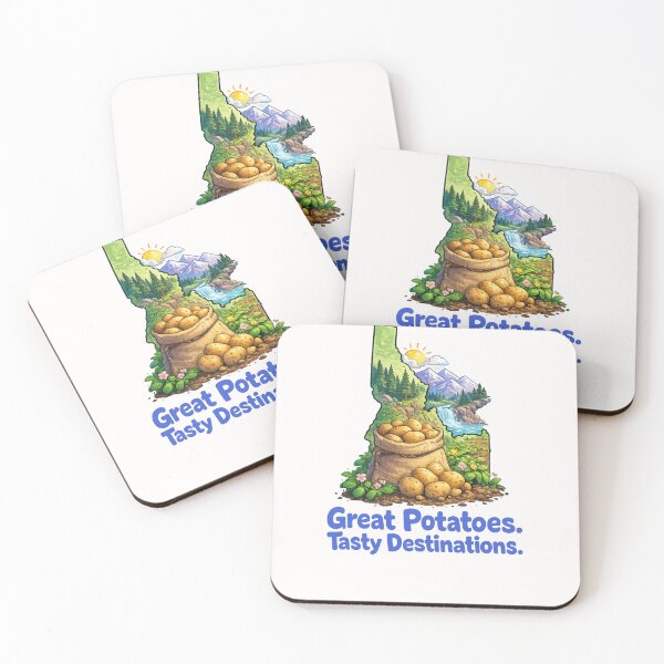 Item preview, Great Potatoes Tasty Destinations Idaho Scenic Landscape designed and sold by Places On Earth.