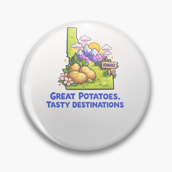 Item preview, Great Potatoes Tasty Destinations Cute Idaho State designed and sold by Places On Earth.