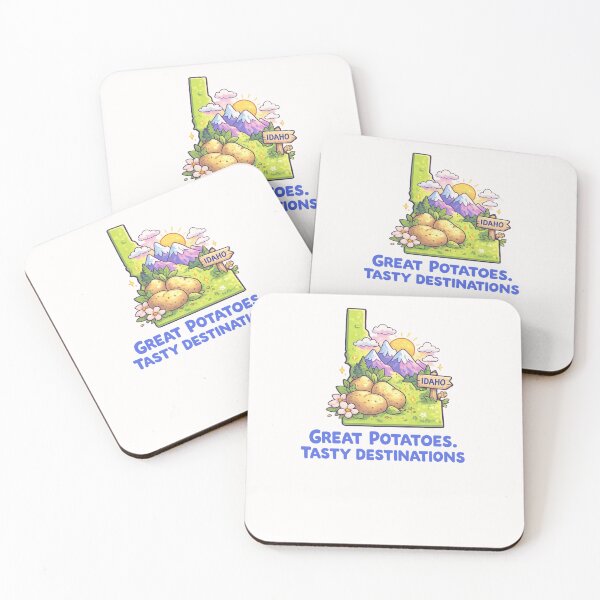 Item preview, Great Potatoes Tasty Destinations Cute Idaho State designed and sold by Places On Earth.