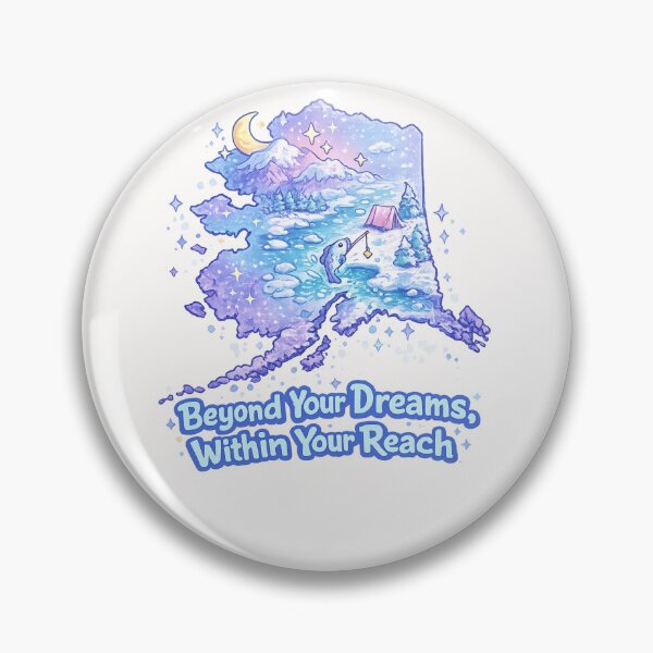 Item preview, Beyond Your Dreams Within Your Reach Alaska Wilderness Scene designed and sold by Places On Earth.