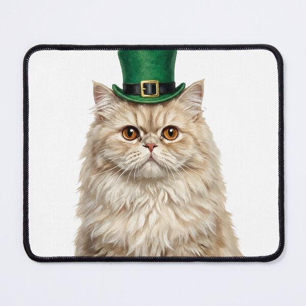 Item preview, St. Patrick's Persian Cat designed and sold by KC's.