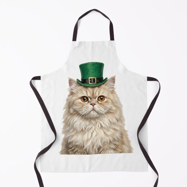 Item preview, St. Patrick's Persian Cat designed and sold by KC's.