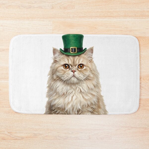 Item preview, St. Patrick's Persian Cat designed and sold by KC's.