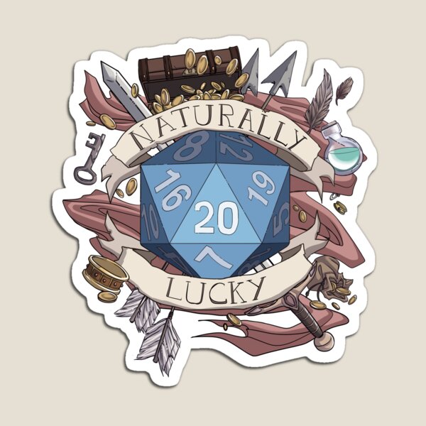 Naturally Lucky Magnet