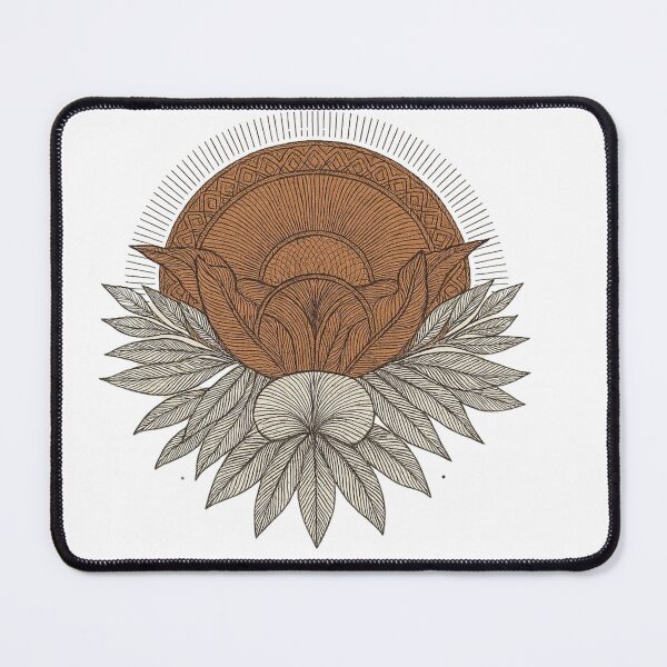 Item preview, Tribal Sunrise Forest Mandala designed and sold by EastborneoEB.