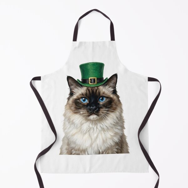 Item preview, St. Patrick's Ragdoll Cat designed and sold by KC's.