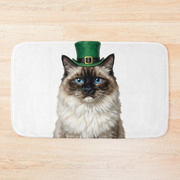 Item preview, St. Patrick's Ragdoll Cat designed and sold by KC's.