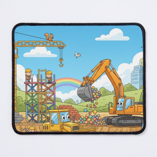 Item preview, Construction Trucks Parade Puzzle designed and sold by 4AGift.