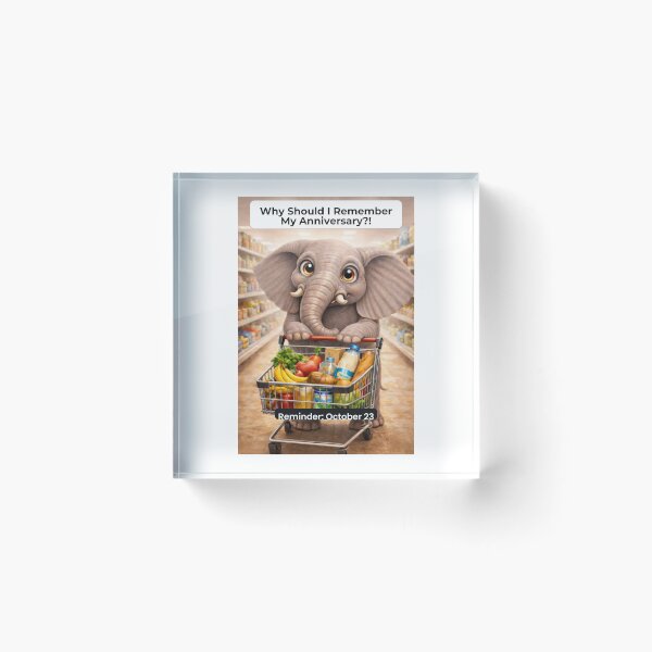 Item preview, Elephant Joke – October 23 designed and sold by ariksworld.