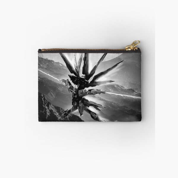 Item preview, black white ZGMF-X20A Strike Freedom Gundam illustration digital art designed and sold by sabartgunpla.