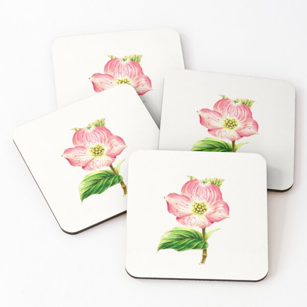 Item preview, Petals of Elegance: Dogwood Study in Colored Pencil designed and sold by QamarART Paintings.