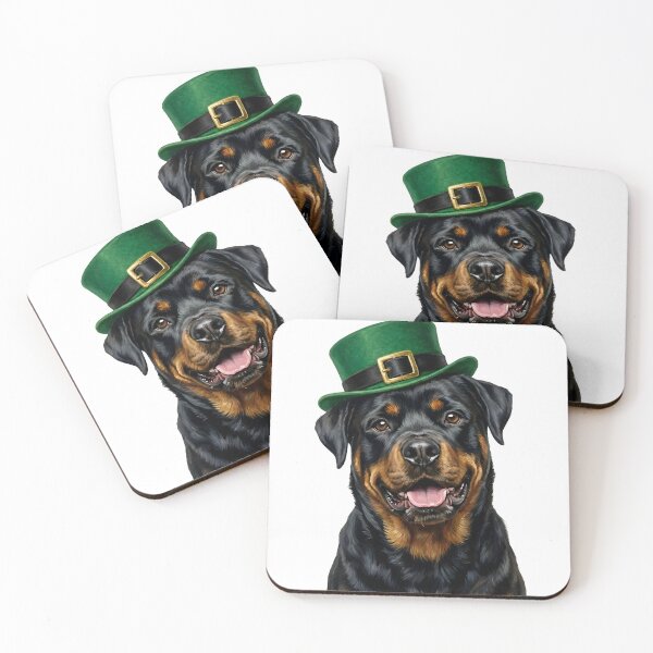 Item preview, St. Patrick's Rottweiler designed and sold by KC's.