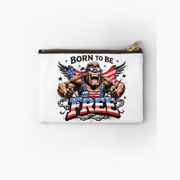 Item preview, Bigfoot American Pride - Born To Be Free designed and sold by DrukNaStyl.