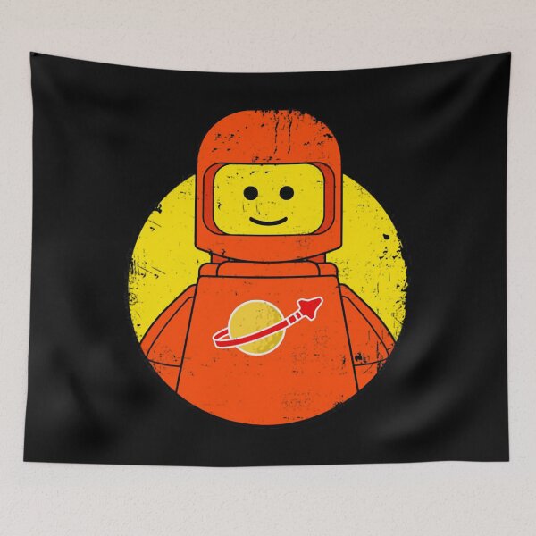 Artikelvorschau, Lego Orange Classic Space T-Shirt entworfen und verkauft von EraFunk.