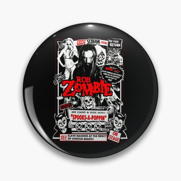 Item preview, Mbie 001 Rob Zombie Albums Spooks A Poppin designed and sold by lilith lasheen.