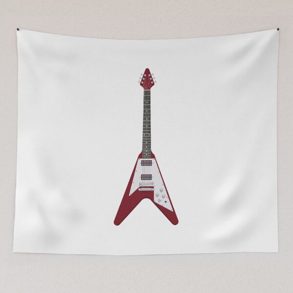 Item preview, Electric Guitar in AI Drawing - 5 designed and sold by TatStudio55.