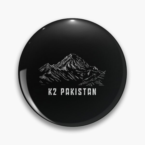 Item preview, Mountain Artwork - Line Art of K2 Mountain in Pakistan Hiker designed and sold by farhanhafeez.