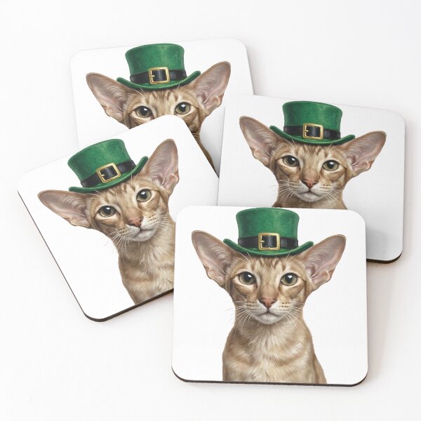 Item preview, St. Patrick's Oriental Shorthair Cat designed and sold by KC's.