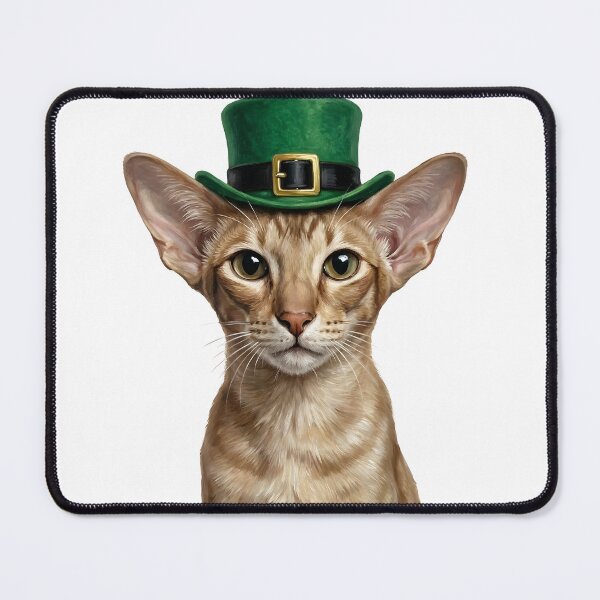 Item preview, St. Patrick's Oriental Shorthair Cat designed and sold by KC's.