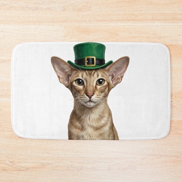 Item preview, St. Patrick's Oriental Shorthair Cat designed and sold by KC's.