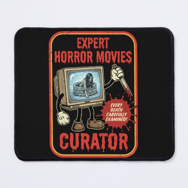 Item preview, Expert Horror Movie Curator Retro designed and sold by AdyKurniawan.