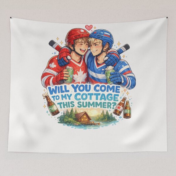 Item preview, Will You Come to My Cottage Heated Rivalry Inspired designed and sold by Places On Earth.