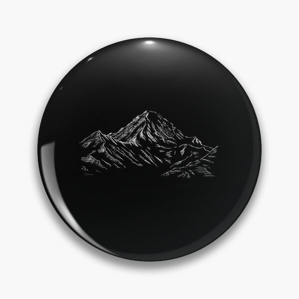 Item preview, Mountain Artwork - Line Art of K2 Mountain in Pakistan Hiker designed and sold by farhanhafeez.