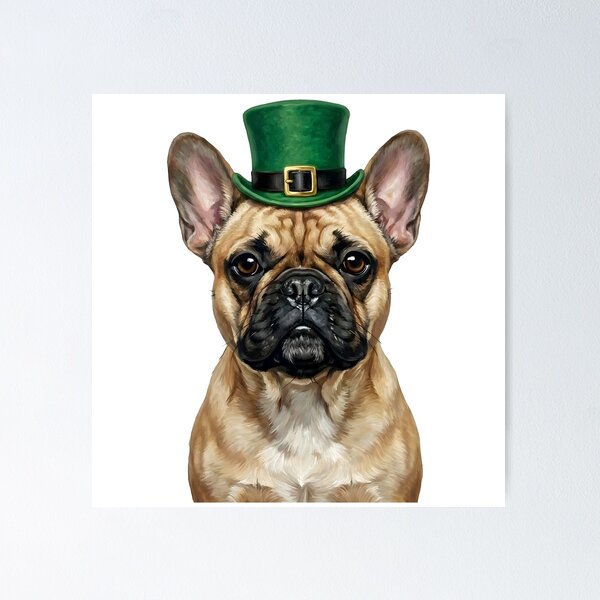 Item preview, St. Patrick's French Bulldog designed and sold by KC's.