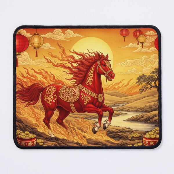 Item preview, Year of the Fire Horse 2026 designed and sold by aykiradesigns.