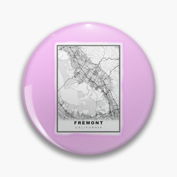 Item preview, Minimalist Fremont Map designed and sold by Tamas Das.