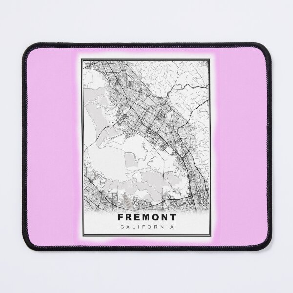 Item preview, Minimalist Fremont Map designed and sold by Tamas Das.