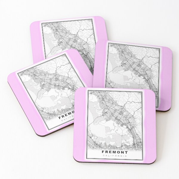 Item preview, Minimalist Fremont Map designed and sold by Tamas Das.