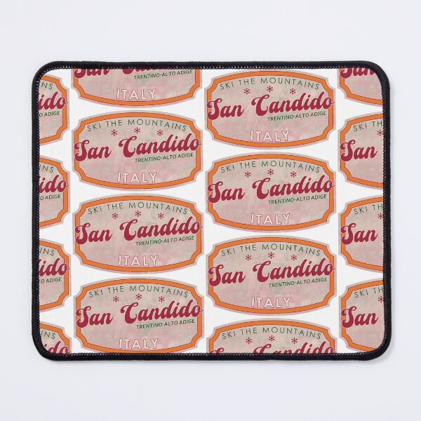 Item preview, San Candido, Italy, Trentino-Alto Adige, Ski, textured skiing badge designed and sold by Wanderful-roads.