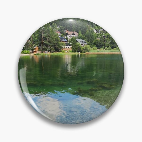 Item preview, Alpine Lake Jasna with Julian Alps Backdrop, Slovenia designed and sold by idoberg.