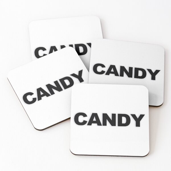 Item preview, CANDY — Black Minimal Bold Type Statement designed and sold by WORDPAUSE.