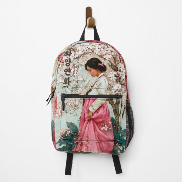 Item preview, Elegant Korean Woman in Blossom Garden designed and sold by IRRI_3212.