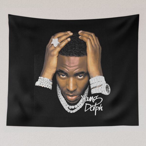 Item preview, Young Dolph Big Head designed and sold by AestheticByM.