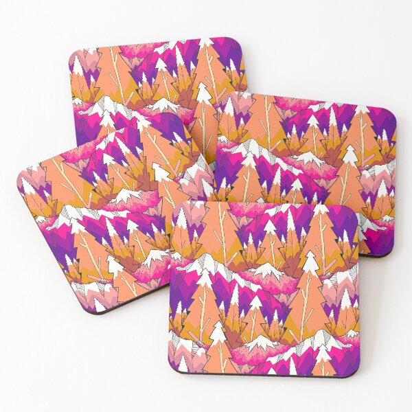 Item preview, Woodland mountains designed and sold by Swadeillustrations.