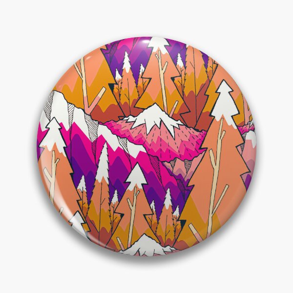 Item preview, Woodland mountains designed and sold by Swadeillustrations.